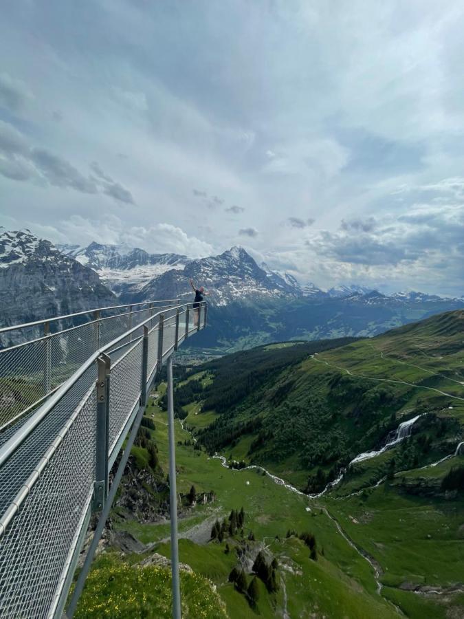 Ferienwohnung Almis Sunna Grindelwald Exterior foto