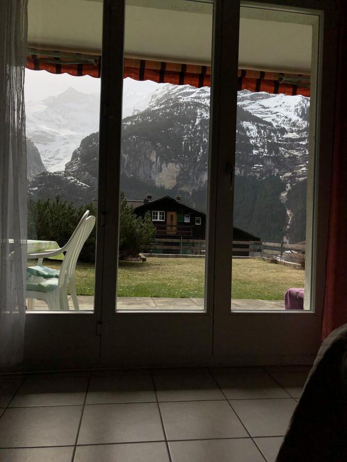 Ferienwohnung Almis Sunna Grindelwald Exterior foto